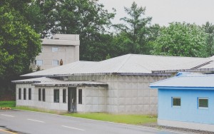 JSA - North Korean solider standing guard