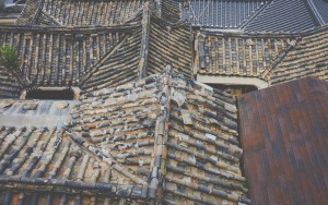 Bukchon Village rooftops, South Korea