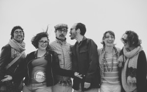 My expat village is made up of French friends and also Americans.